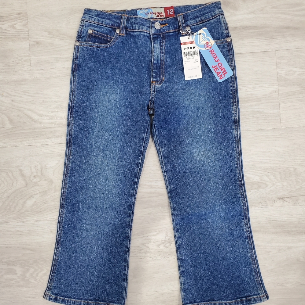 Roxy Girl Crop Jeans NWT
